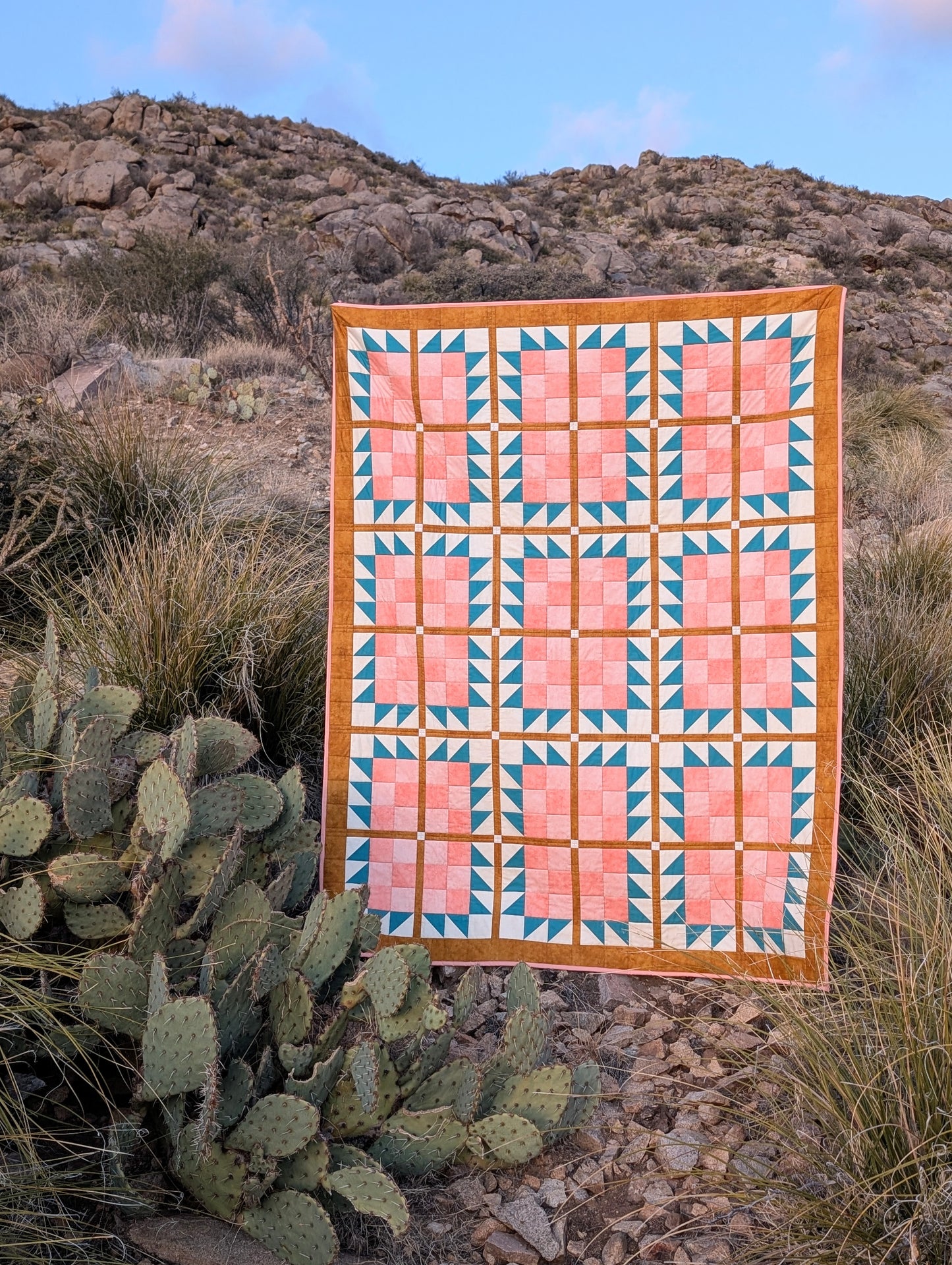Prickly Pear Jam PDF Quilt Pattern