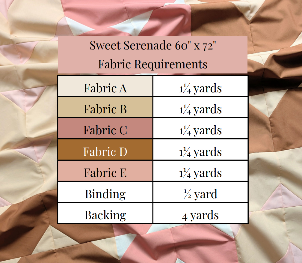 Sweet Serenade PDF Quilt Pattern