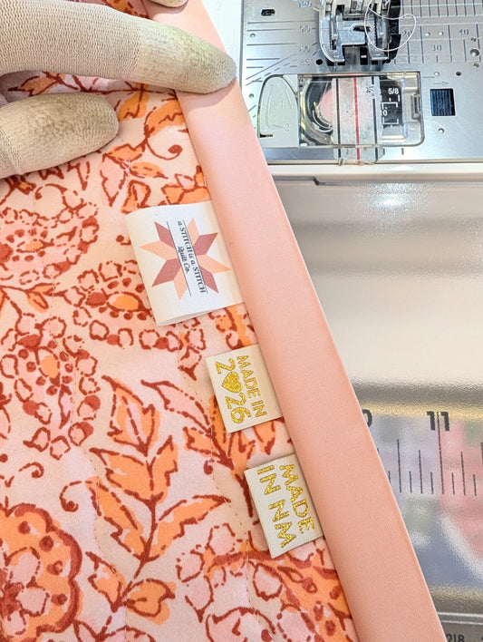Adding Tags to Quilts