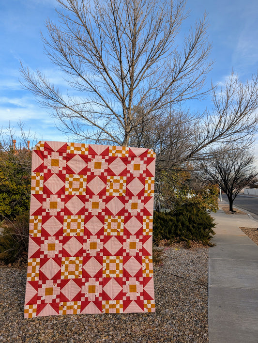 Stitched In Starlight Quilt