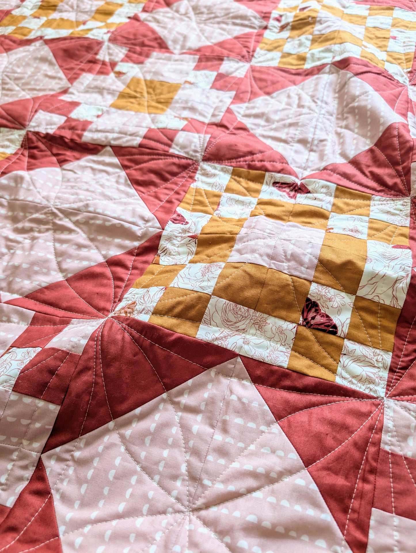 Stitched In Starlight Quilt