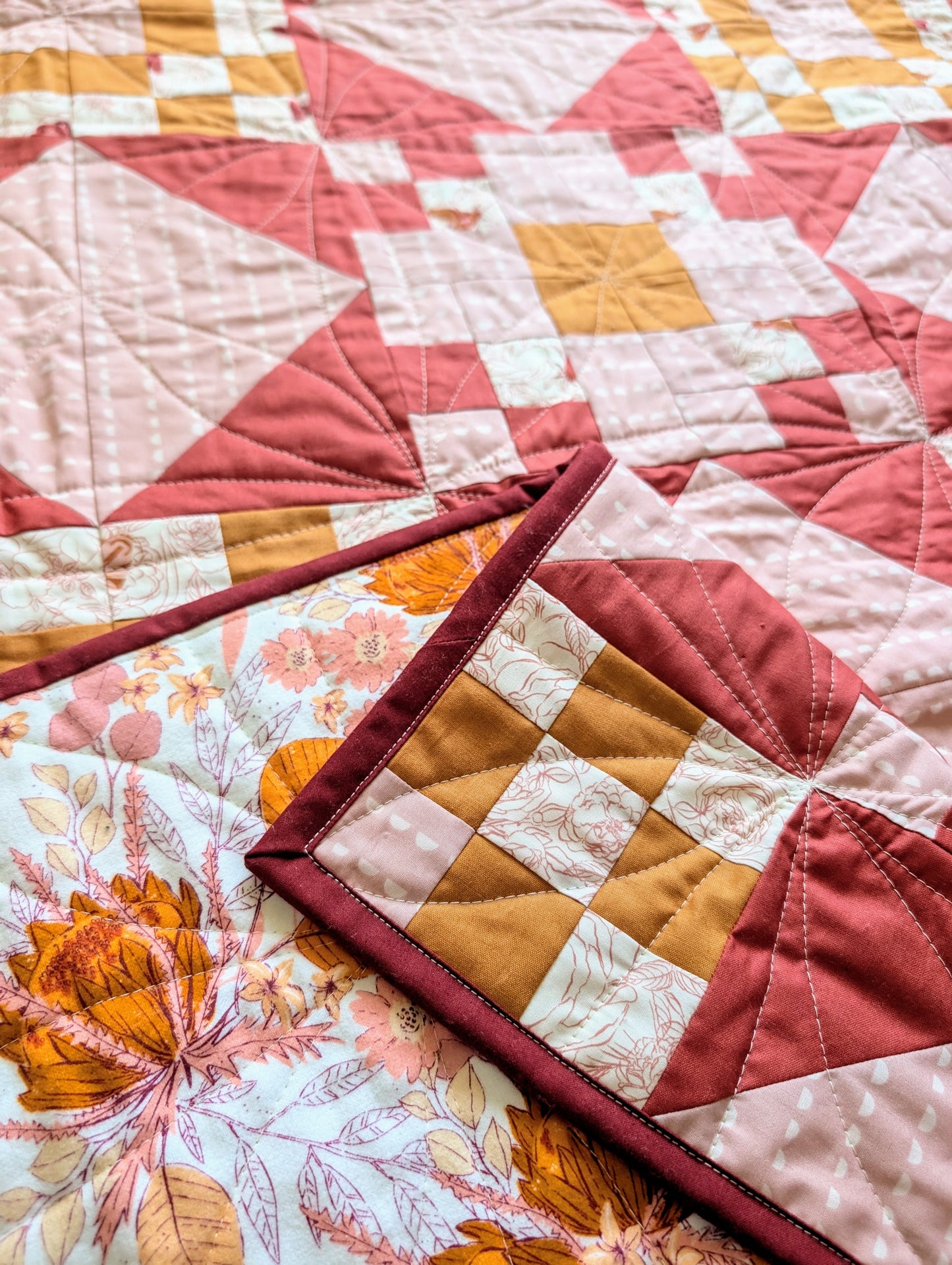 Stitched In Starlight Quilt