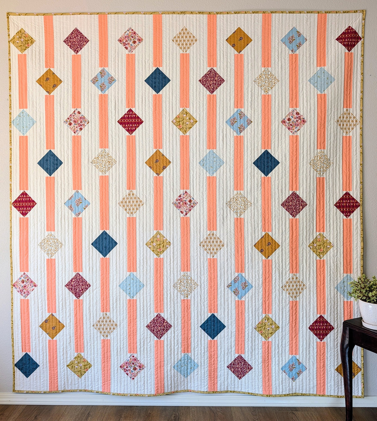 Delightful Diamonds Quilt Pattern | PDF