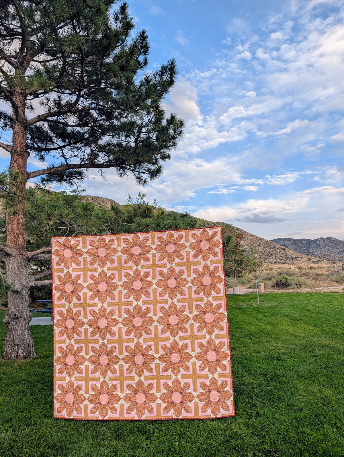 Bundle of Blooms Quilt Pattern | Printed Booklet