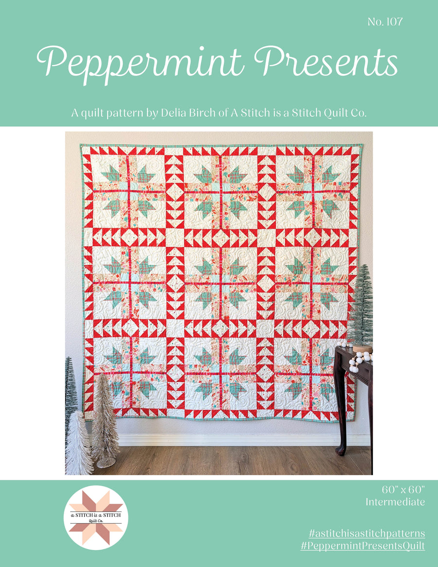 Peppermint Presents Quilt Pattern | PDF